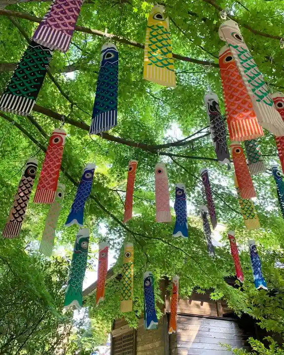 滑川神社 - 仕事と子どもの守り神(福島県)