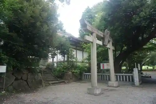 青渭神社の鳥居