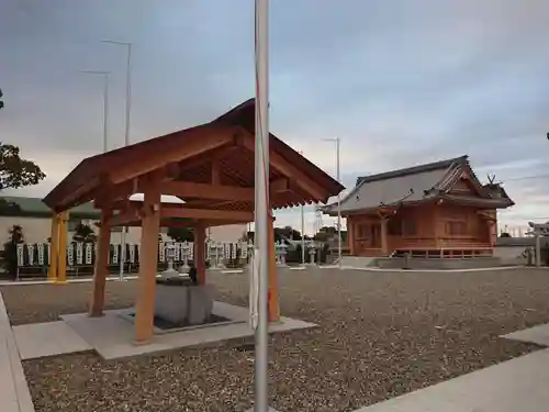 八五郎神社の手水舎