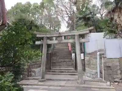 安居神社の鳥居