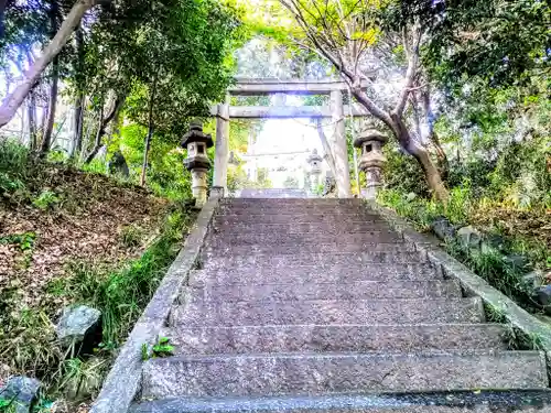 津島神社の鳥居