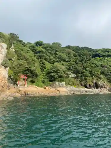 さよ姫稲荷神社の景色