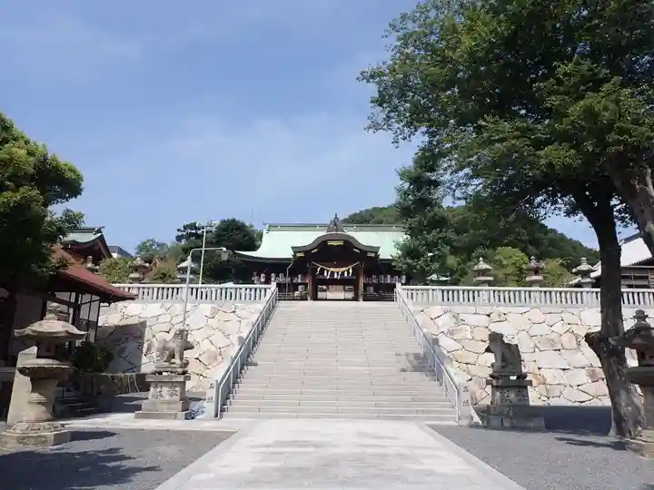石清尾八幡宮の景色