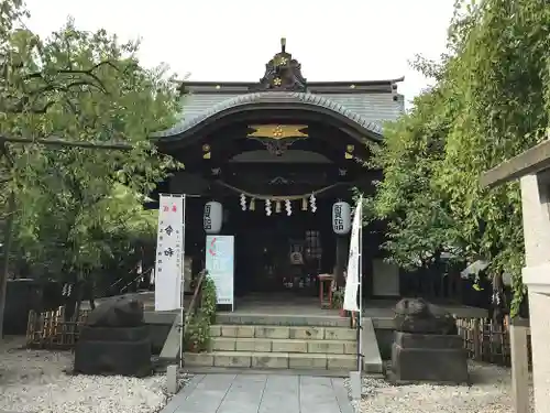 牛天神北野神社の本殿・本堂