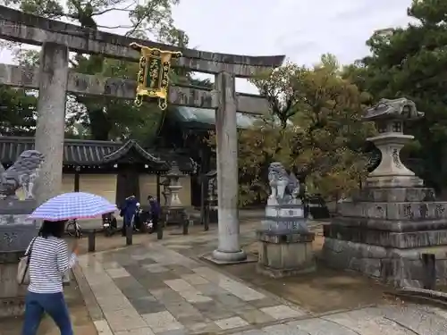 北野天満宮の鳥居