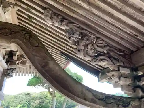 神明神社の芸術