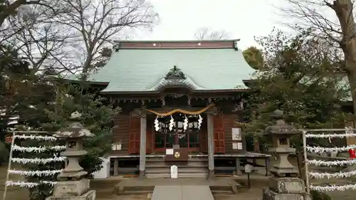 有鹿神社の本殿・本堂