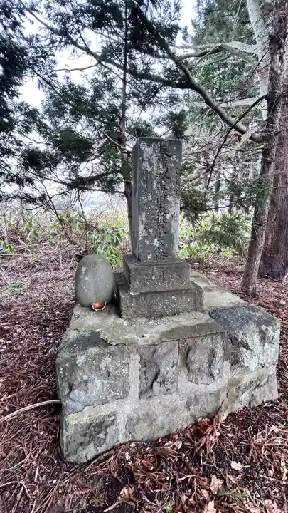 文月の庚申塚(北海道)