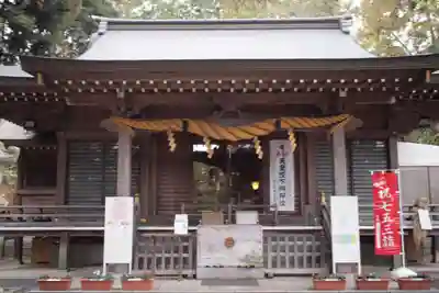 中氷川神社の本殿・本堂