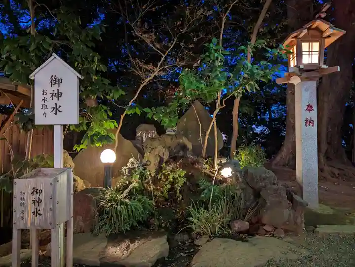 検見川神社の庭園