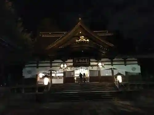 尾山神社の本殿・本堂