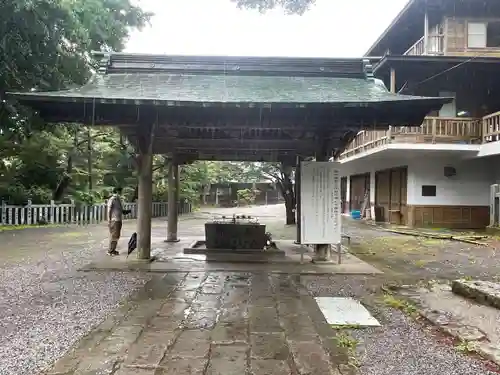 函館八幡宮の手水舎