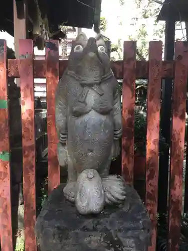 柳森神社の狛犬