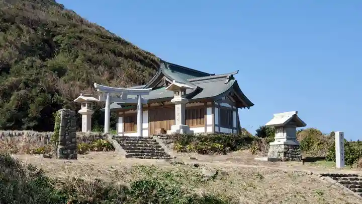 宗像大社沖津宮遥拝所の本殿・本堂