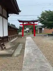 結城諏訪神社の鳥居