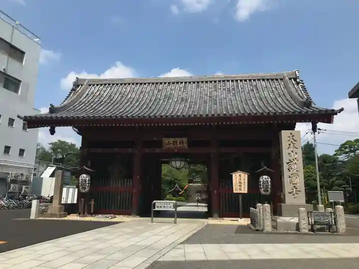 護国寺の山門・神門