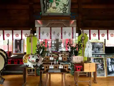 米ノ津天満宮の本殿・本堂