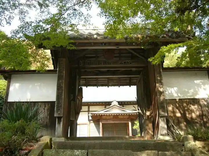 長厳寺の山門・神門