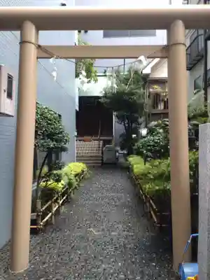 天祖神社の鳥居