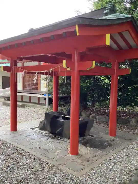 豊藤稲荷神社の手水舎