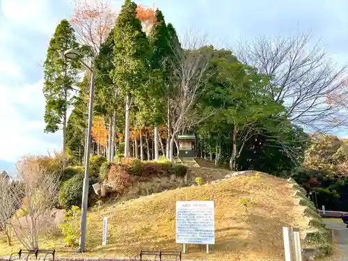 高塚池 弁財天の社の景色