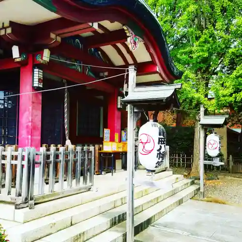 市谷亀岡八幡宮の本殿・本堂