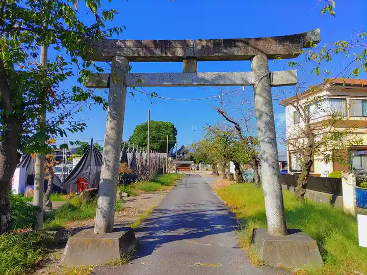 和爾良神社の鳥居