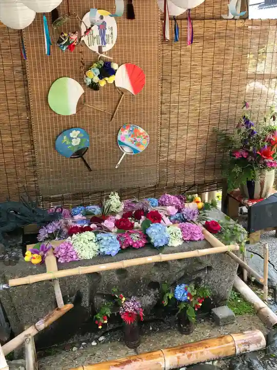 竹神社の手水舎