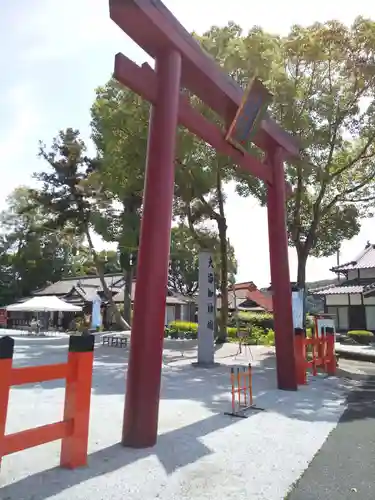 嘯吹八幡神社の鳥居