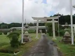 野上若宮八幡神社の鳥居