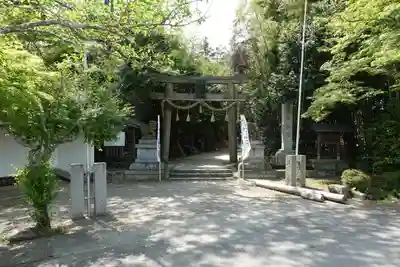走田神社の鳥居