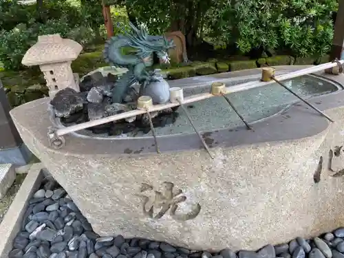 最上寺の手水舎