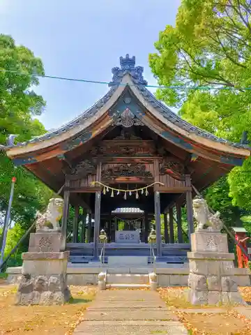 縣社(大和町南高井)の本殿・本堂