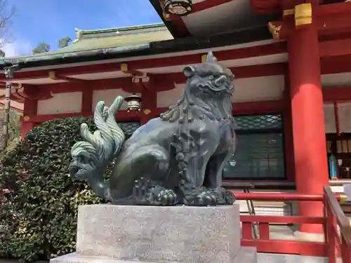 西宮神社の狛犬
