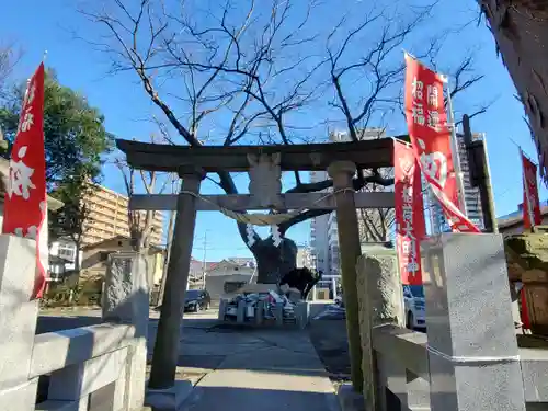 阿邪訶根神社の鳥居