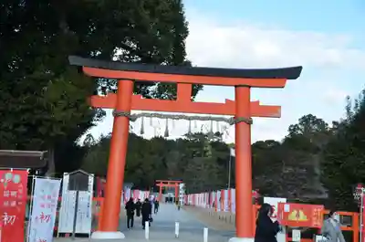 賀茂別雷神社(上賀茂神社)の鳥居