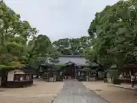 杭全神社の本殿・本堂