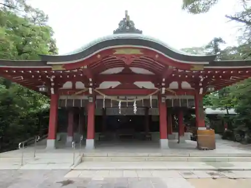 越ヶ谷久伊豆神社の本殿