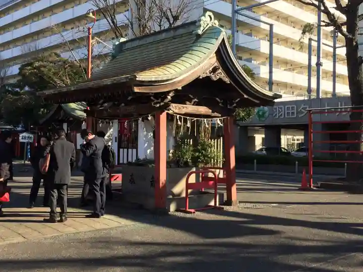 東京羽田 穴守稲荷神社の手水舎