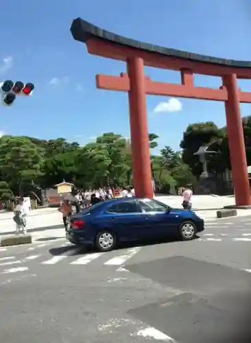 鶴岡八幡宮の鳥居