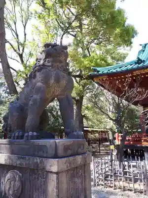 根津神社の狛犬