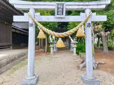 神明社（羽塚町）の鳥居