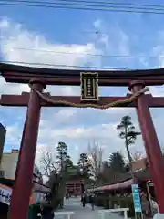 笠間稲荷神社の鳥居