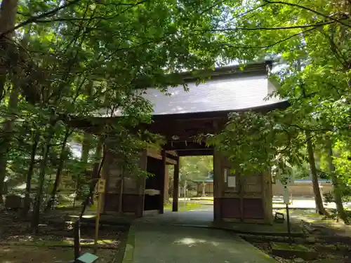 若狭姫神社（若狭彦神社下社）の山門