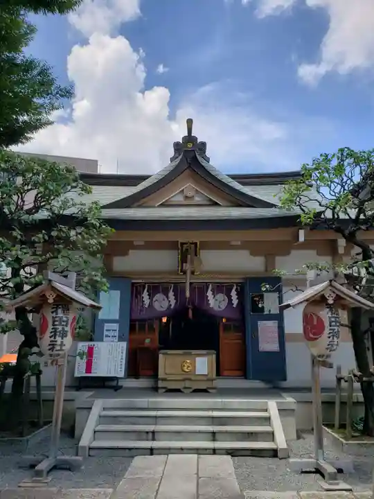 穏田神社の本殿・本堂