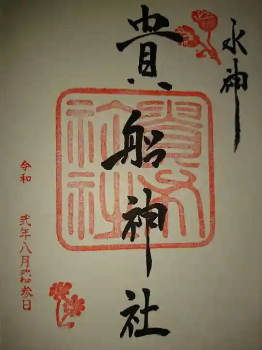 貴船神社の御朱印