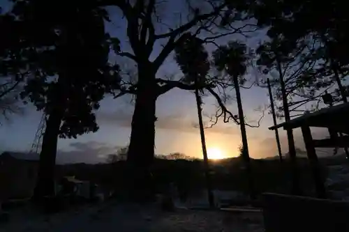 阿久津「田村神社」（郡山市阿久津町）旧社名：伊豆箱根三嶋三社の自然