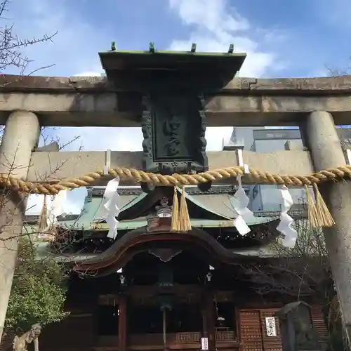 菅大臣神社の鳥居