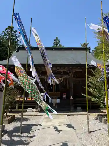 滑川神社 - 仕事と子どもの守り神(福島県)