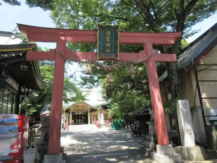 須賀神社の鳥居